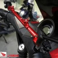 ราคา บาร์จับแฮนด์ บาร์จับโทรศัพท์ บาร์ยาวตรง ใส่yamaha xmax nmax aerox lexi ผลิตจาก cnc (14257753369)