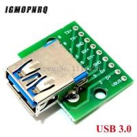 ราคา 5pcs Micro Mini USB USB A Male USB 2 0 3 0 A Female USB B Connector Interface to 2 54mm DIP PCB Converter Adapter Breakout Board (18444403891)