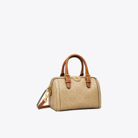 ราคา TORY BURCH T MONOGRAM กระเป๋าทรงถังขนาดเล็ก 156148 (20910672594)