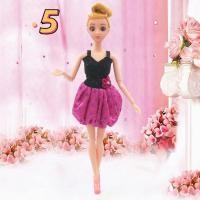 ราคา 51Kids เจ้าหญิง BJD ชุดตุ๊กตาบาร์บี้เครื่องแต่งกายชุดราตรีชุดลำลอง 30 ซม ชุดตุ๊กตา (13556860445)