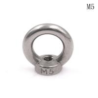 ราคา M5 M6 M8 M10 M12 304 Stainless Steel Lifting Eye Nut Ring Shape Nuts (9375015695)