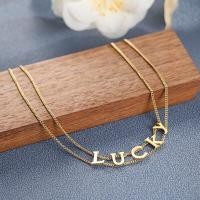 ราคา ส่งจากไทย สร้อยคอชุบทองคำ 24k หนึ่งสลึง สร้อยแฟชั่น สร้อยคอทอง สร้อยคอผู้หญิง สร้อยคอทองคำจี้ Lucky นำโชค (21100712617)