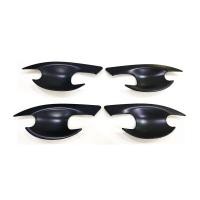 ราคา เบ้าประตู กันรอยประตู เบ้ารองมือเปิดประตู Mazda มาสด้า3 2019 2020 mazda3 2019 2020 4ประตู 5ประตู ดำด้าน (7959155726)