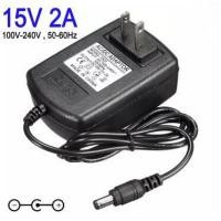 ราคา อะแดปเตอร์ Adapter DC 15V 2A 2000mA หัวขนาด 5 5mm x 2 1 2 5mm คุณภาพสูง ผ่านมาตรฐาน CE 15V2A AC 100V 240V Converter Adapter Power Supply 30W US Plug (9676911426)