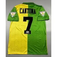 ราคา เสื้อบอล ย้อนยุค แมนยู 1992 เยือน ขาว เขียว Retro Manchester United Away พร้อมเบอร์ชื่อ 7 CANTONA กัมมำหยี่ และอาร์ม (20472943354)