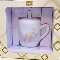 ราคา 1กล่อง ชุดของขวัญ เหยือกน้ำชามีฝาปิด 14ออนซ์ ถ้วยน้ำชา แก้วเนื้อมุก แก้วน้ำพระ แก้วมัค แก้วฝาปิด แก้วกาแฟ PEARL Opal Glass Tea Mug Giftset (11633634040)