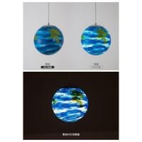 ราคา โคมไฟระย้า LED ที่ทันสมัยโคมระย้าดาวเคราะห์ดวงจันทร์สร้างสรรค์โคมระย้ากลางแจ้ง (19090536763)