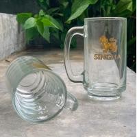 ราคา แก้วมัค สิงห์ ใบใหญ่ ลายสวยๆ มีหูหิ้ว (20681161651)