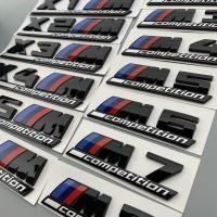 ราคา BMW thunder M logo M1 M2 M3 M4 M5 M6 competition rear logo 3 Series 5 series X3 X4 X5 X6 Car logo sticker rear logo yang (18934895056)