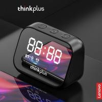 ราคา Lenovo TS13 Bluetooth Speaker Wireless Bluetooth Music Player Digital clock Mirror Screen Digital Alarm Clock Multifunction LED Table Clock 3D Surround Portable Mini Bass Stereo Subwoofer (20402622236