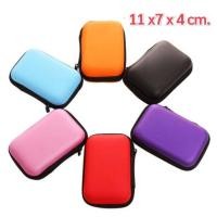 ราคา กล่องเก็บหูฟัง กล่องเก็บสายชาร์จ กล่องใส่ของ กล่องใส่สายหูฟัง กระเป๋าเก็บสายชาร์จ USB D053 (9834201804)