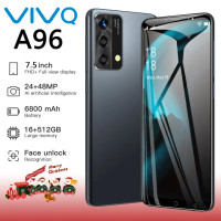 ราคา VIVQ A96 Smartphone 5G Phantoms 7 5HD Phone Support 2 SIM 4G 5G 512GB Phone Support Banking App GPS Navigation System Fast Charging Thai Menu (21092575146)
