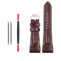 ราคา 26mm Genuine Leather Watchband For Seiko VELATURA SRH Series SRH013 SPC007J1 SPC007 Strap With Steel Buckle Watch Band Bracelet (20180775495)