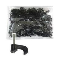 ราคา กิ๊บตอกสายกล้องวงจรปิด สาย RG6 สายไฟ กิ๊บล็อคสายไฟ ตอกสายไฟ กิ๊บตอกสายไฟ Fiber LAN power RG6 power (20590020411)