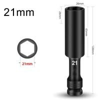 ราคา จัดส่งทันที ลูกบล็อค ยาว128MM ขนาด4หุน สีดำ ลูกบล็อก ปากหกเหลี่ยม 1 2นิ้ว 4หุน ลูกบ๊อก บล็อกลม ชุดลูกบล็อกยาว ชุดบล็อก ชุดประแจไฟฟ้า ลูกบล็อคลมยาว (21292709308)