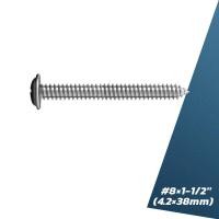 ราคา เบอร์ 8 สกรู เกลียวปล่อย หัวกลม หัวแพน แฉก P ปลายแหลม น็อต 8 สกรูเกลียวปล่อยหัวแฉก (19428042043)