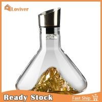ราคา Loviver Red Wine Decanter Iceberg Decanter Hand Blown Drinkware Wine Gift Household Champagne Dispenser Wine Decanter Aerator for Bar Accessories (20722865241)