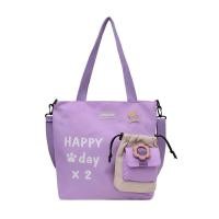 ราคา ส่งจากไทย พร้อมส่ง กระเป๋าผ้า แฟชั่น ใบใหญ่ ผ้าหนา สะพายข้าง ถอดสายได้ กระเป๋าถือ ผ้าแคนวาส (18098026822)