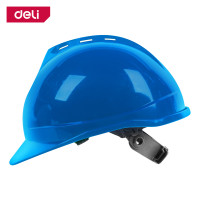 ราคา Deli หมวกนิรภัย หมวกเซฟตี้ หมวกวิศวกร หมวกวิศวะ พร้อมสายรัดเซฟตี้ปรับขนาดได้ น้ำหนักเบา แข็งแรง ทนทาน Safety helmet (19321492872)