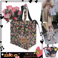 ราคา กระเป๋าผ้าเคลือบPVCกันนํ้า รุ่น Z2SUกว้าง22สูง23ก้น14cmติดซิบมีช่องหน้า2ช่อง กระเป๋าสะพาย หิ้ว ใส่จิปาถะ กระเป๋าอเนกประสงค์ ถุงหิ้วToteBag (17434166290)