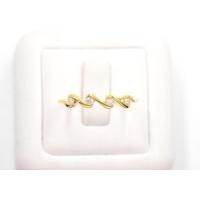 ราคา Happy Jewelry แหวนคลื่น เพชร 4 เม็ด สวยเก๋ ใส่ได้ในทุกวัน ทองแท้ 9k 37 5 เพชรเกสร ME884 (16992908651)