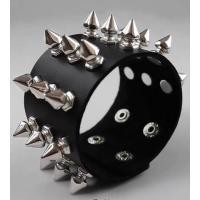 ราคา CODsare13fghf สินค้าพร้อมส่งจากไทย KH1 KH2 สร้อยข้อมือหนัง กำไลข้อมือหนาม แต่งหนามแหลมสไตล์พังค์ ร็อค (20176630439)