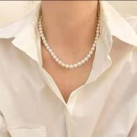 ราคา สร้อยคอมุก เครื่องประดับมุกเทียม ลูกปัดไข่มุก สร้อยไข่มุก (19524473916)