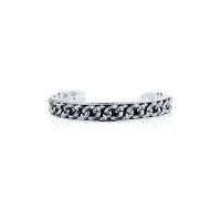 ราคา ake ake Chaine De Lis Classic Bangle กำไลข้อมือเงินแท้ 925 ทำมือแกะลายห่วงโซ่ตรวนศักดิ์สิทธิ์ยุคกลาง (8437720116)