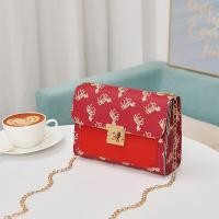 ราคา กระเป๋าสี่เหลี่ยมขนาดเล็กพิมพ์ลายม้าโพนี่แฟชั่นใหม่มีกระเป๋าผู้หญิงที่อารมณ์สง่างามกระเป๋าสะพายไหล่และสะพายข้าง (21013377834)