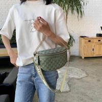 ราคา Gugci กระเป๋าสะพายไหล่ คาดอก หนัง PU แต่งสายโซ่คล้อง แฟชั่นสําหรับสตรี (16455496641)