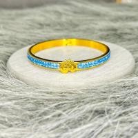 ราคา กำไลโอมลงยา พระแม่ลักษมี ขนาด 6 มิล ทรงกลม พร้อมการ์ดโอม SW3523 (20010971836)