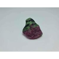 ราคา พลอยก้อนดิบ รู้บี้ซอยไซต์ Ruby In Zoisite รูปทรงธรรมชาติ น้ำหนัก 25 กรัม ขนาด 23x30x26 mm พลอยแท้ หินแท้ ราคาดี (19649803693)