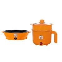 ราคา เซ็ทคู่ กระทะมินิลาย BEAR 22 cm กระทะไฟฟ้า กระทะทอด หม้ออเนกประสงค์ลาย BEAR พร้อมที่นึ่ง กระทะมินิไฟฟ้า ไม่ติดกระทะ Atlantic (19756879126)