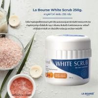ราคา La Bourse White Scrub For Face And Body ลาบูสส์ ไวท์ สครับ ผลิตภัณฑ์ทำความสะอาดผิวหน้าและผิวกายสูตรอ่อนโยน 250g 8123 (19590699412)