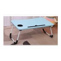 ราคา โต๊ะวางโน้ตบุ๊ค 25 โต๊พับได้ พับเก็บได้ ประหยัดพื้นที่ โต๊ะวางคอมพิวเตอร์ โต๊ะญี่ปุ่น มีที่วางแก้ว และไอแพด (15429400708)