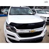 ราคา กันแมลง ดักแมลง รุ่น เชฟโรเลต โคโรลาโด CHEVROLET COLORADO ปี 2016 2017 สีดำเงา โลโก้ขาว สินค้าพร้อมส่ง (17955869030)