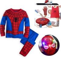 ราคา ชุดสไปเดอร์แมน Spiderman สไปเดอร์แมน ชุดซุปเปอร์ฮีโร่ ชุดแฟนซีเด็ก สินค้าพร้อมส่ง (21142010037)