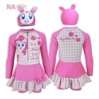 ราคา My Little Pony ชุดว่ายน้ำเด็กหญิง พร้อม หมวกว่ายน้ำ และ ถุงใส่ชุดว่ายน้ำ ชุดว่ายน้ำ ลายการ์ตูน โพนี่ PONY จาก NADreams (19020006158)