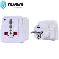 ราคา DD P4S ปลั๊กแปลงขากลม มี Surge Toshino โตชิโน (8877085249)