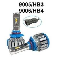 ราคา AUTO K ONE หลอดไฟหน้ารถยนต์ หลอดไฟรถ หลอดไฟled T1 Turbo chip cree12V 24V 1คู่มีขั้ว H1 H3 H4 H7 H11 9005 HB3 9006 HB4 9012 HIR2 ให้เลือก สินค้ารับประกัน1ปีเต็ม (9185006879)
