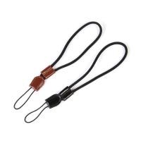 ราคา สีดำ สีน้ำตาลกล้องสายรัดข้อมือหนังสายรัดข้อมือเชือกป้องกันสำหรับกล้อง Canon nikon sony olympus และ Micro Single (16698370556)