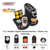 ราคา A COOL 5in 4in1 HiBREW เครื่องทำ19bar เครื่องชงกาแฟเนสเพรสโซร้อน เย็น1เครื่องกาแฟแบบแคปซูลดอลซ์กัสโตสำหรับแคปซูลดอลซ์กัสโตกาแฟบด Ese พ็อด (18736116534)