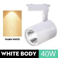 ราคา จัดส่ง3วัน Track Light LED ไฟแทรคไลท์ COB Track Lighting สปอร์ตไลท์ 12W 20W 30W 40W โคมไฟเพดาน มีรางสองราง ไฟแต่งห้อ (20971313168)