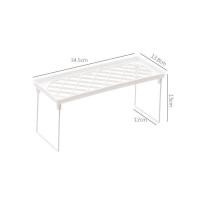 ราคา GIDA ชั้นวางของ ชั้นวางเครื่องเขียน ชั้นวางของบนโต๊ะ แบบพับเก็บ วางซ้อนกันได้ ชั้นวางเครื่องสำอาง ชั้นวางของอเนกประสงค์ (16651344817)