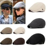 ราคา Mensหมวกแฟชั่นPeaky Blinder Newsboy Gatsby Vintageผ้าฝ้ายหมวกแบนสบายๆออก (5757030295)