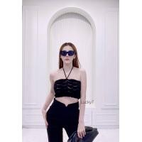 ราคา BW Warisara ไหมพรมเกาะอกไหมพรม 3 in 1 ใส่ได้หลายแบบเก๋ๆ ผูกคอได้ ผูกโบว์ ผูกเอวก็ยังได้ อวดหุ่นแซ่บๆ แมชชี่สุดๆ แต่งลายฉลุ ซีทรู น่ารักๆ (15206935555)