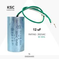 ราคา คาปาซิเตอร์ 12uF 350Vac แคปสตาร์ท ตู้เย็น ตู้แช่ ตู้เชื่อม KSC TAIWAN Capacitor Motor Start (14313497894)