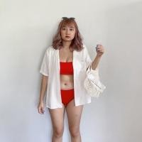 ราคา Redhood bikini บิกินี่ ชุดว่ายน้ำ บิกินี่ วันพีซ ชุดว่ายน้ำเอวสูง บิกินี่เอวต่ำ (19457133827)
