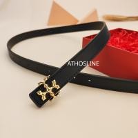 ราคา Tory เข็มขัด Burch สำหรับผู้หญิงหนังแท้ TB หรูหราแบรนด์หัวเข็มขัดชุดเข็มขัดสำหรับยีนของขวัญสำหรับเธอ2 5ซม (20486199904)