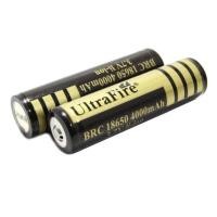 ราคา Ultrafire igootech Ultrafire ถ่านชาร์ต 18650 3 7V 4000 mAh สีขาว ดำ 2 ก้อน (14418187)